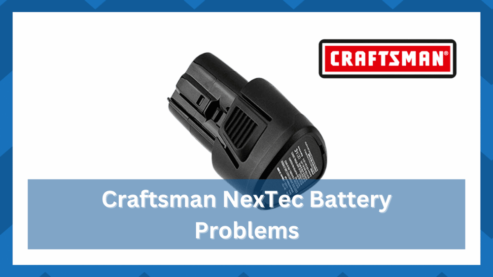 craftsman nextec battery problems