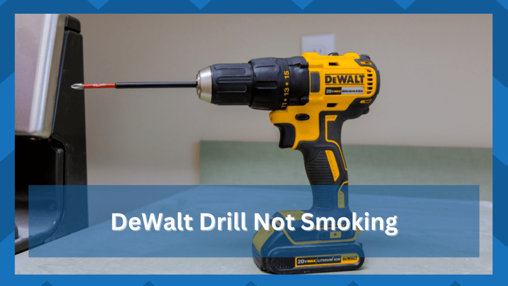 Dewalt brushless drill smoking new arrivals