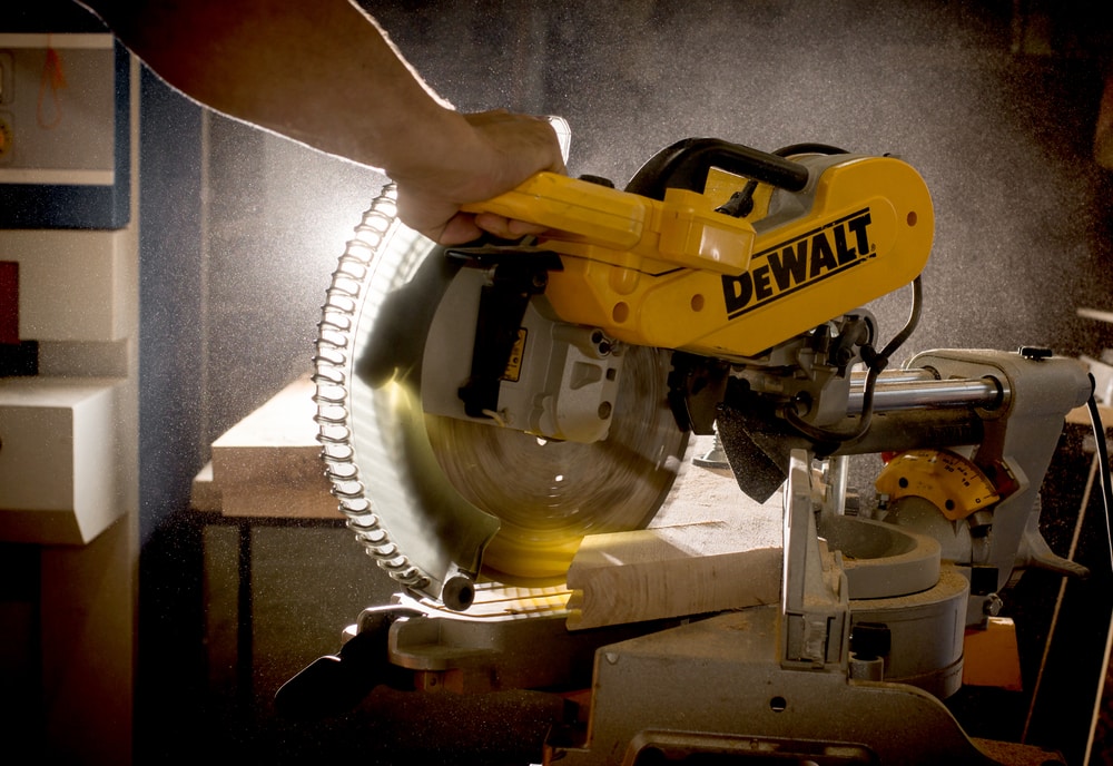 dewalt miter saw brake not working