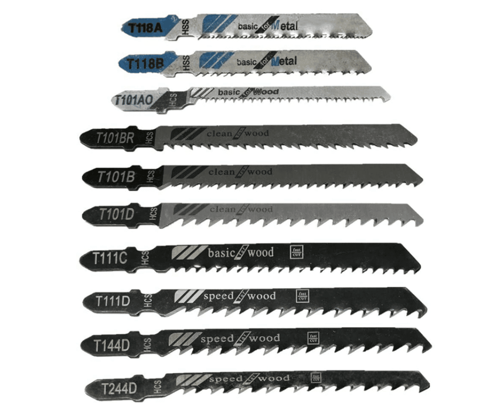 t shape blades