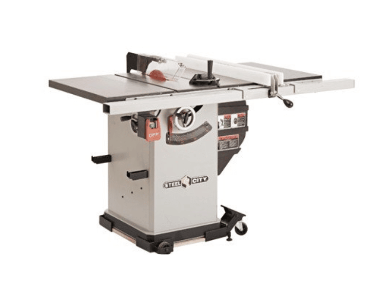 steel table saw