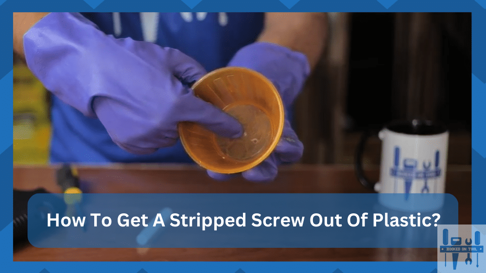 how to get a stripped screw hole in plastic
