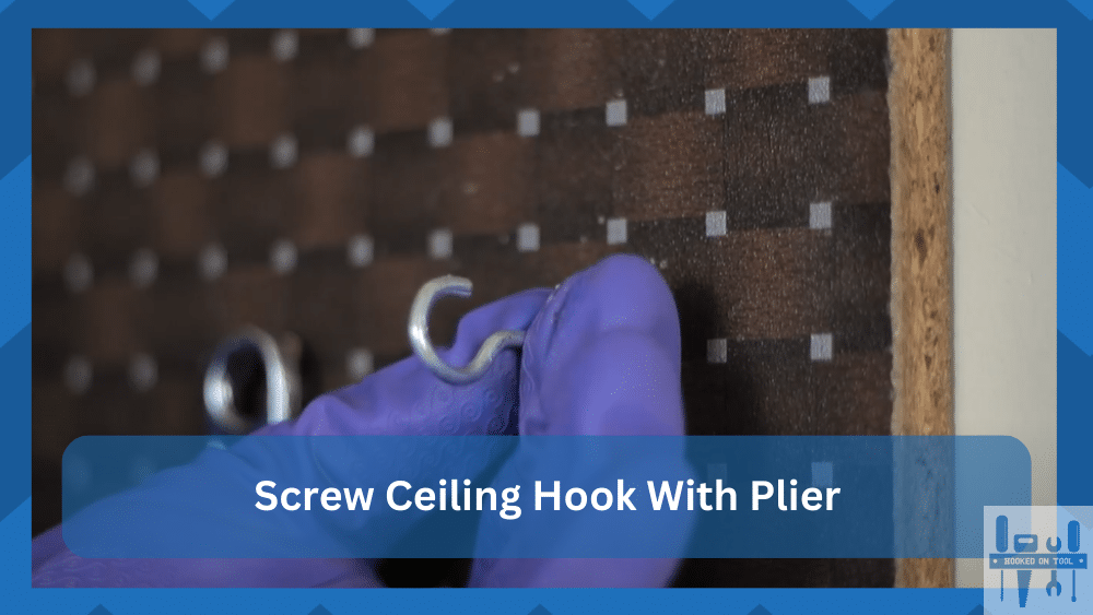 screw ceiling hook with pliers