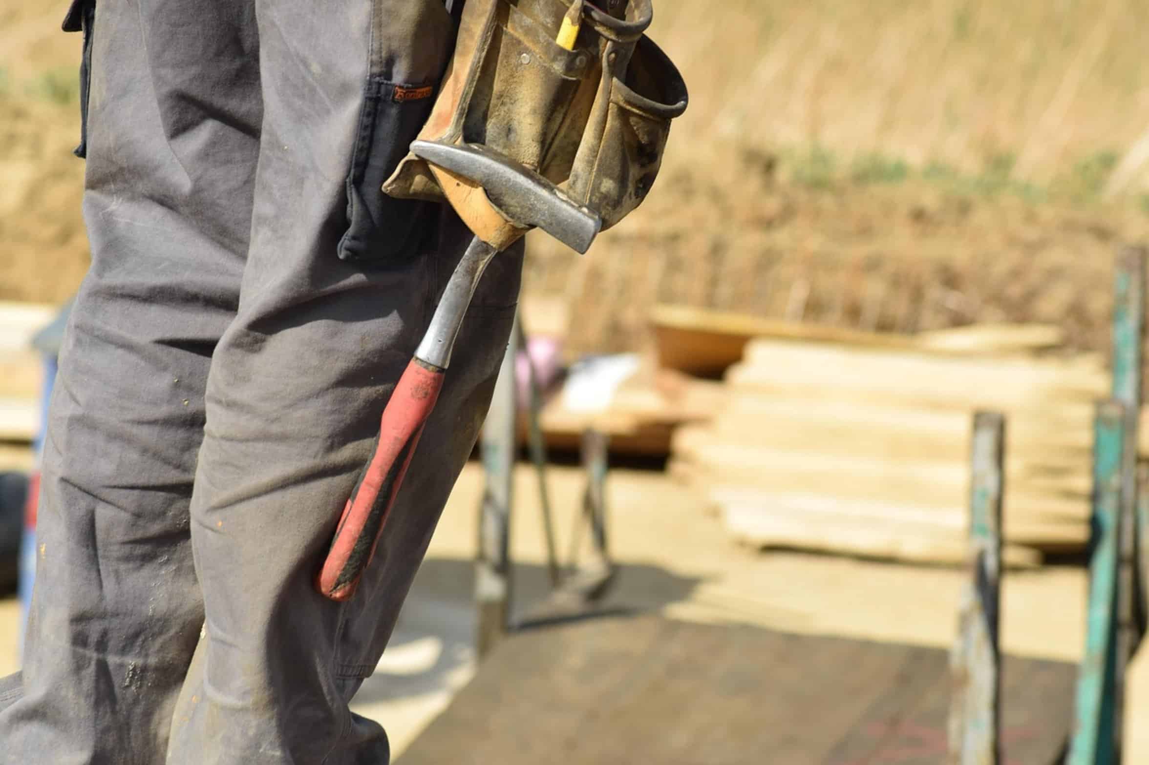 construction worker choosing tools construction worker choosing tools