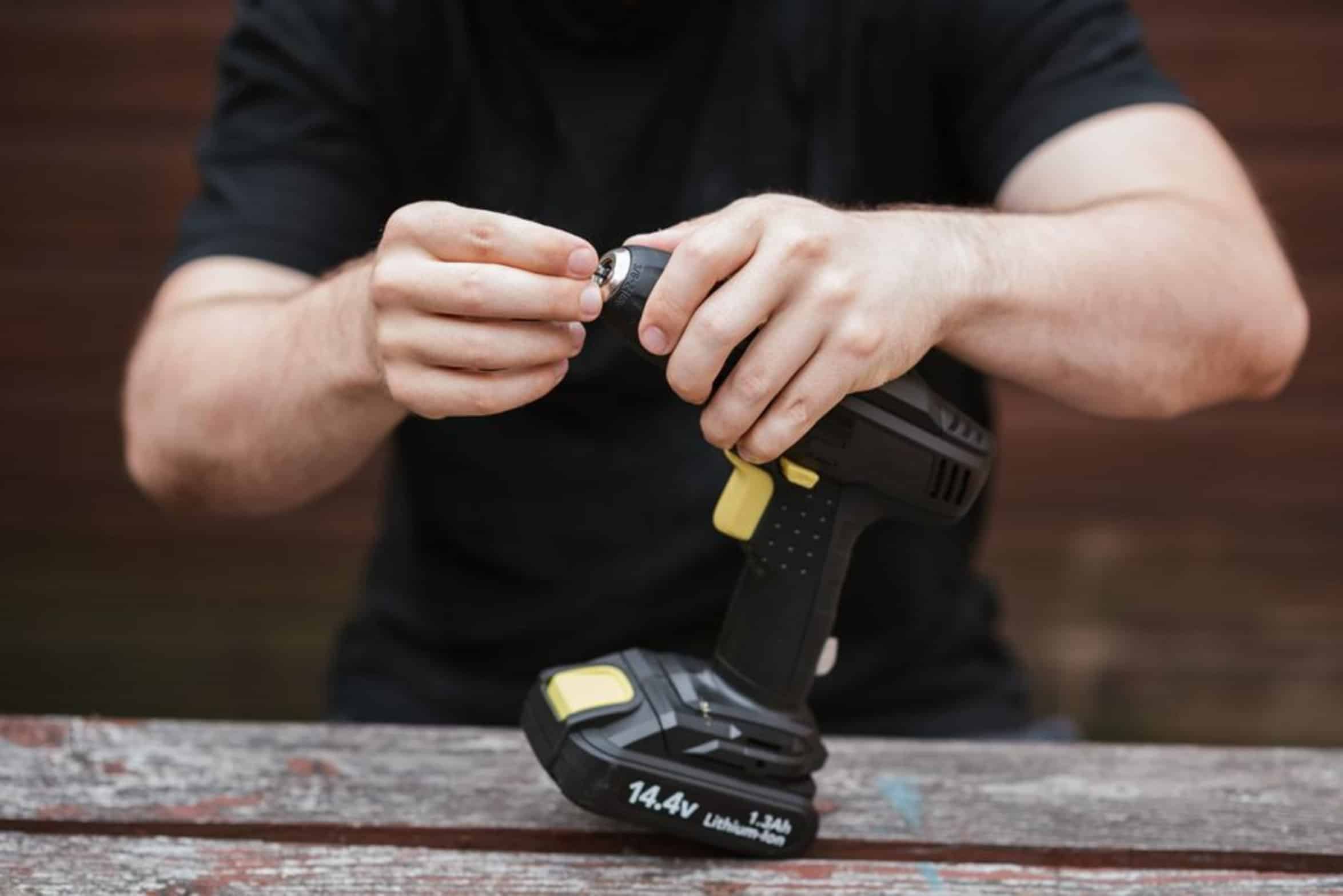 DeWalt yellow drill DeWalt yellow drill
