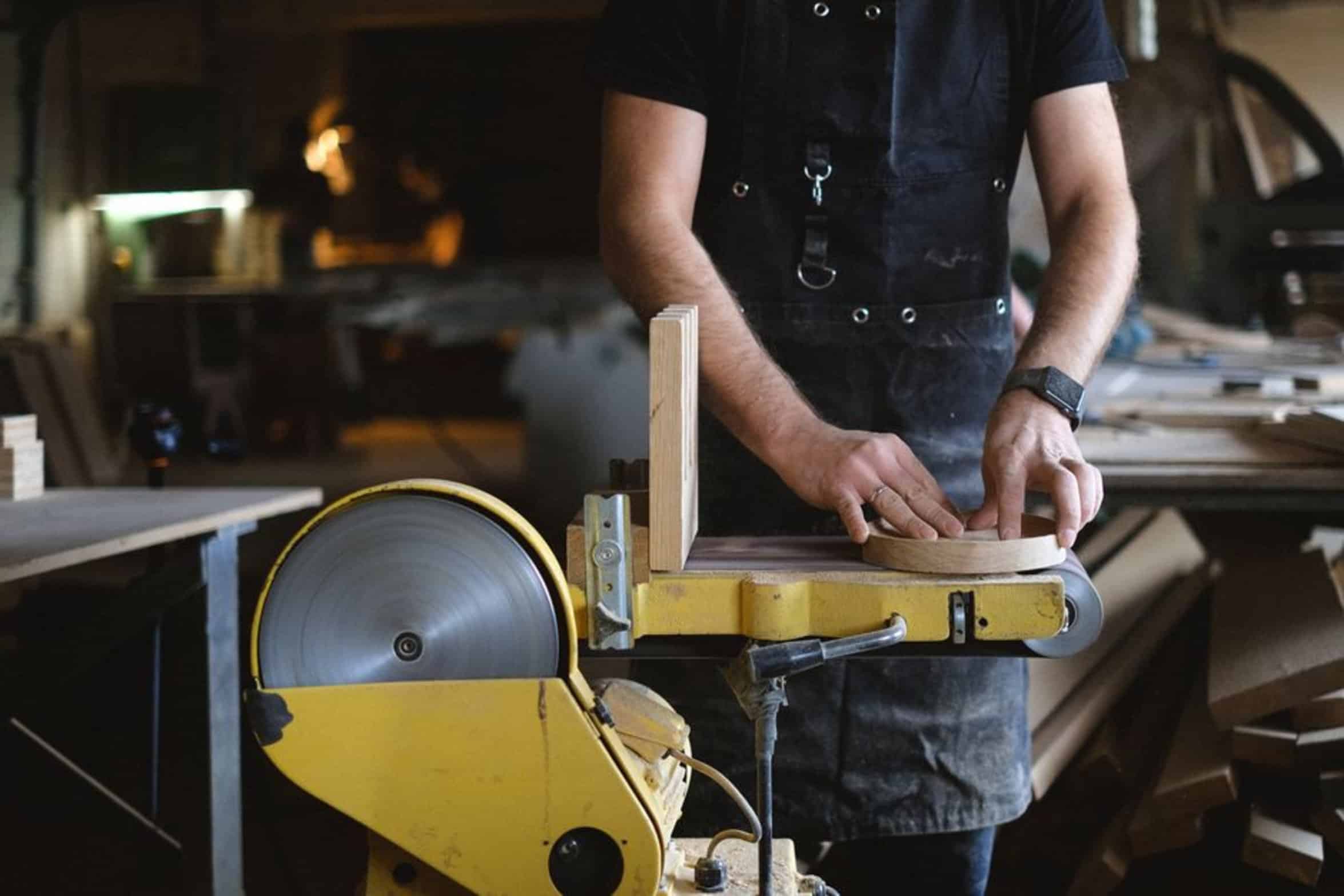 hand holding sander hand holding sander