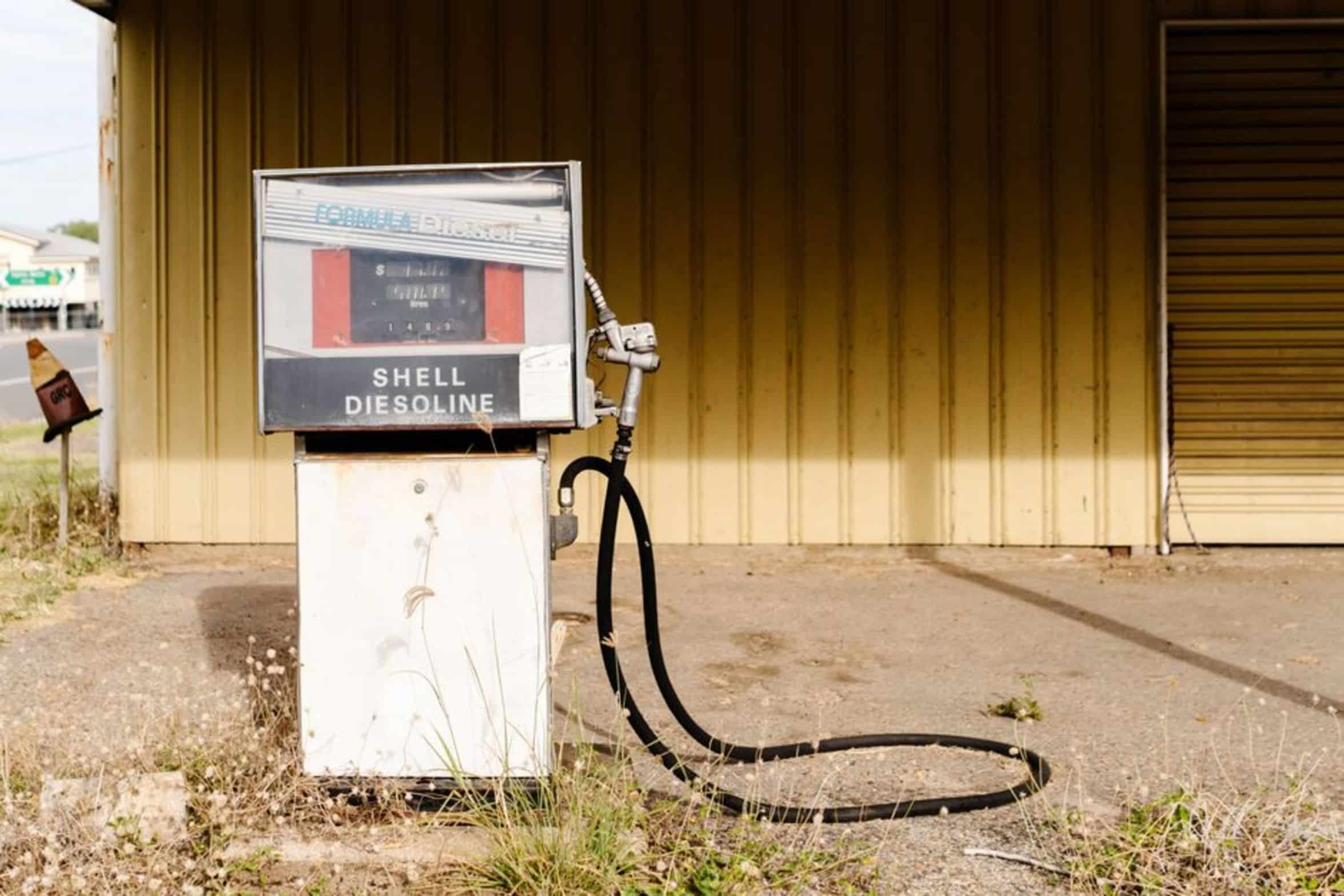 old gasoline gas can old gasoline gas can