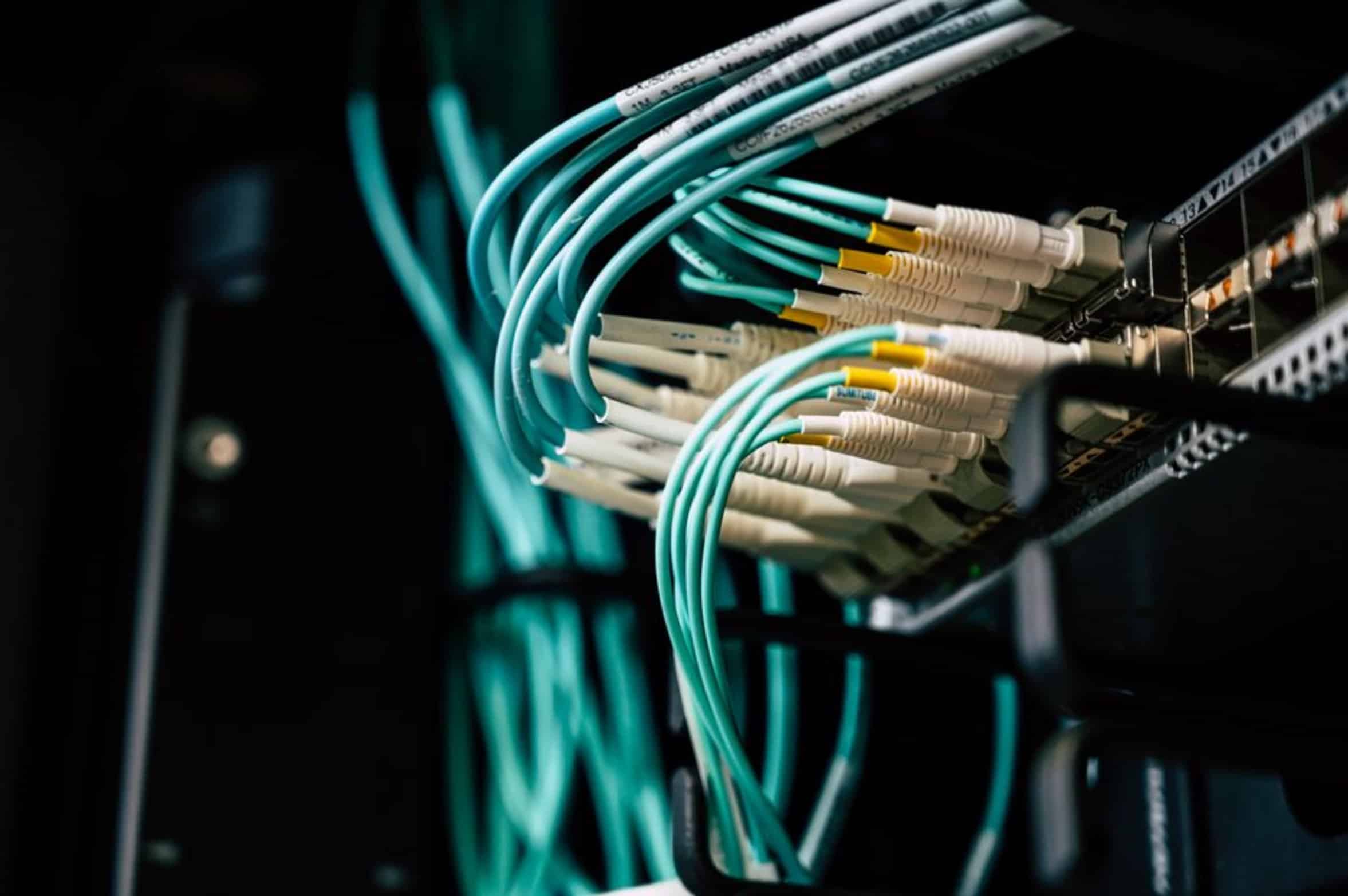 server rack network cables server rack network cables